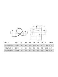  Poloplast PKKA 110L75R11087,5180, ,  ,  2273