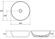 ���������� RAVAK UNI 400 B SLIM (400�400�120) ��� ��������, �����