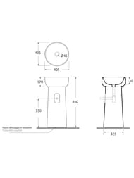 �������� Azzurra Graal (405�405�850) ���������, ���� � �����, �/���. ��� ����., ����� LALF04040P00BI