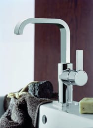 Смеситель Grohe Allure 32146 для раковины, фиксированный излив 140мм, донный клапан
