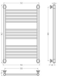 ������� ������+ ������ ����������������� 800�500 (14 ����.) ����� �����.,����.���. 3/4" 30-0220-8050