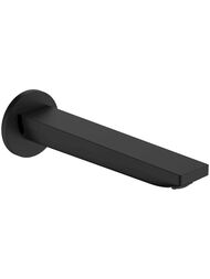 Излив для ванны Hansgrohe Rebris E 72431670, матовый черный — миниатюра 1