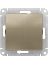 ������������� Systeme Electric ATLASDESIGN 2-������. ��.6/2 10�� ���������.������,������� ATN000565S