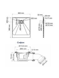 ������� ������ WasserKRAFT Main 900�800�26 �������������, ��������, �����, ����� ������� 41T20