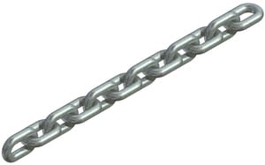 Цепь короткозвенная (DIN 766) d=5 мм оцинкованная (1 м)