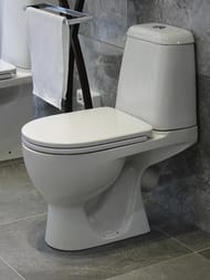 Унитаз компакт Sanita Luxe MAX Comfort (615x390x745) сиденье из дюропласта, микролифт WC.CC/Max/2-DM/WHT.G/S1