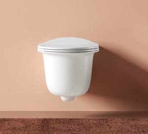 Унитаз подвесной ArtCeram Chic 380х530х420 мм, безободковый, крепеж, цвет: белый мат. CHV001 05 00