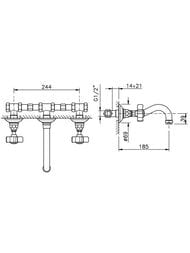 ��������� ��� �������� Nicolazzi Dames Anglaises 185 ��,������������,�������������,������ 1477BZ18