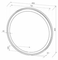 ������� ��������� Planet 800�800 ��������� LED ��������� 6000�, ������������� ������, ���� ������