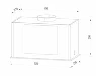 ������� LEX GS BLOC G 600 BLACK (520�295) 850 �3/�, 194 ��, ������ CHTI000359