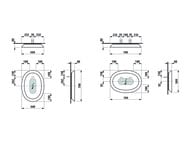 ������� Laufen NEW CLASSIC 406070 700�500�80 ���������, ������������ ���� Saphirkeramik, �����