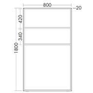 ������������������-�������� Burgbad Coco 800�1800 ���������, ������, ������ HHRE001