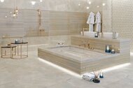 Керамогранитная плитка VITRA Serpeggiante Декор Геометрия (600х600) холодная гамма K947864LPR(кв.м.)