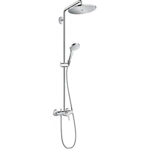 Душевая система Hansgrohe Croma Select 280 Air 1jet Showerpipe с однозахв. смесителем, хром 26791000