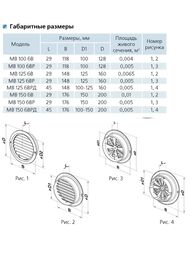   Vents MB 100  (128128) , ,   