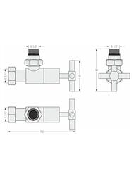 ������� ������� ����� ������� ����������� ������, 1/2"��3/4" �������� �����, 05-1408-1234