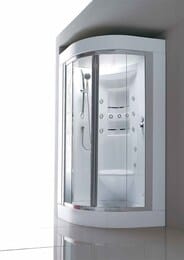 Душевая кабина Gruppo Treesse Acquazzurra 100 S (1000х1000х2200) г/м+хромо B7516 +CROMO
