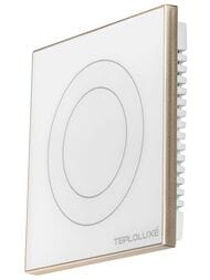 Терморегулятор ТЕПЛОЛЮКС Solus Zen Wi-Fi, программируемый, сенсорный, белый/золото 100000379300 — изображение 5