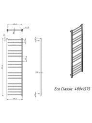 GROTA ECO CLASSIC ����������������� "�������" 480x1575 �������. ����. �����, ����./���. ����. D-1/2"