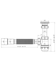 ����� ��� ����� ��� 1.1/4"�32�� � ������ ������ 32�40/50�� BM1016