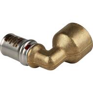 Угольник-переходник STOUT 1/2"Вх16 для металлопластиковых труб прессовой SFP-0010-001216