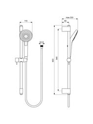 Ideal Standard IDEALRAIN EVO ROUND L3   B2233AA  3 ,  1750, 