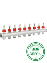 ��������� �������� FAR 1"�� �� 9 ������� 3/4" EU , � ������������, FK 3980 13409