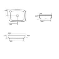   Kerasan Tribeca 514130 600380150    ,  