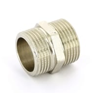 Ниппель Tiemme 1/2"Нх1/2"Н лат.никелир, 1500036(1552N000404)