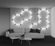 ���������� Maytoni Larc (����) C148CL-L500-7W3K-B ��� ������� ��������� Shelf 3000� 7�� 360�, IP20, ������