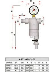 ������ FAR 3/4"��, 100���, ��� ��������, � ������. ��������, Max: 95 �C, 25���, FA 39F5 34100