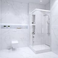 Мозаика мраморная Wild Stone White Polished 20х20 (305х305х4) белая, JMST037 (шт.)