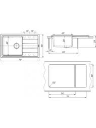 ����� FLORENTINA ����� 780 ���� (780�480�235) � ���� 600�� 21.395.D0780.305