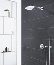 Смеситель Grohe Grohtherm SmartControl 29121000 термостат, 3 выхода, внешняя часть, хром