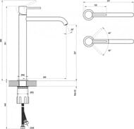 ��������� ��� ����������� RAVAK Espirit X070348 �������������, ����� 257 ��, ������� ������