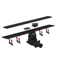 ������� ����� BETTOSERB Confluo Frameless Line Black Glass 650�� � ��������, ����.������