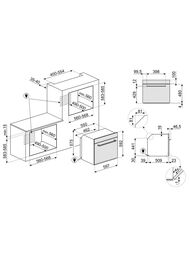 ������� ���� SMEG SF6400S1PZB (597�592�548) �������������������, 9 �������, 65 �, ������