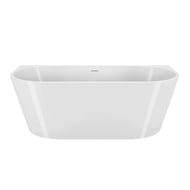 Ванна акриловая BelBagno BB710-1700-800 (1700х790х570) пристенная,полукруглая,белый