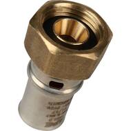 Переходник STOUT 1/2"х16 для металлопластиковых труб прессовой с накидной гайкой SFP-0016-001216
