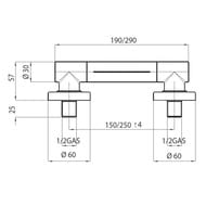   / Bossini Cascata-Wall ,  I00271F.021