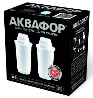 АКВАФОР А5 Модуль сменный фильтрующий, комплект 2шт, арт. 210105/518587