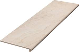 Фронтальная ступень Exagres Silk PELDANO VESUVIO (330х1200) бежевая (шт.)