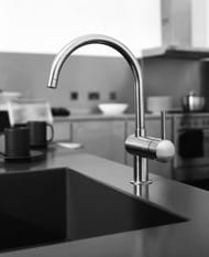 Смеситель Grohe Minta 32917000 для кухни, высокий поворотный излив 223 мм