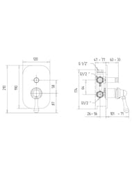 ��������� ��� �����/���� Migliore MAYA �������� �������, ������ ML.MAY-8972.BR