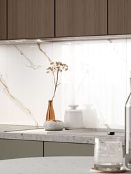 Керамогранитная плитка Laparet Ceradim Calacatta Sharp Gold (600х600) белый 9999305648  (кв.м.)