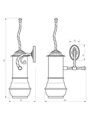 Migliore Edera ����� ���������, ������ ML.EDR-60.303.BR