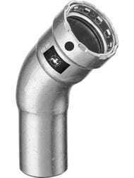 ���� ������� 45� ����� VIEGA Megapress 1/2" DN15 SC-Contur, �������. �����. �����,   694692