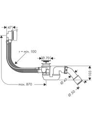 Axor Flexaplus  -    58318250  