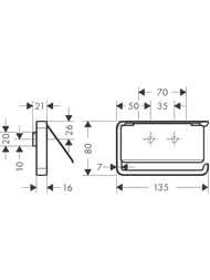 Axor Universal ��������� ��� ��������� ������ 42836340 ����. ������ ����