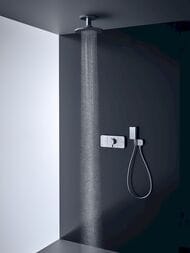 Верхний душ Axor ShowerSolutions 35301000 (300х300) потолочный, 1jet PowderRain 19л/мин, хром — изображение 3